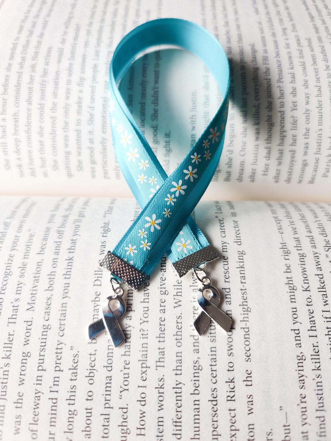 Sexual Assault Support Awareness Ribbon Bookmark - Etsy