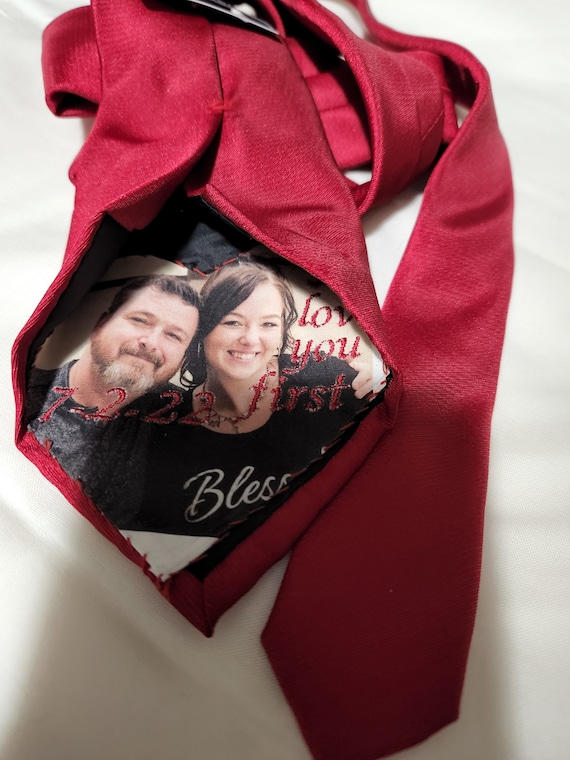 1 PZ CRAVATTA Sposa Padre Clip Regalo Per Uomo Argento EUR 6,59 - Foto 6