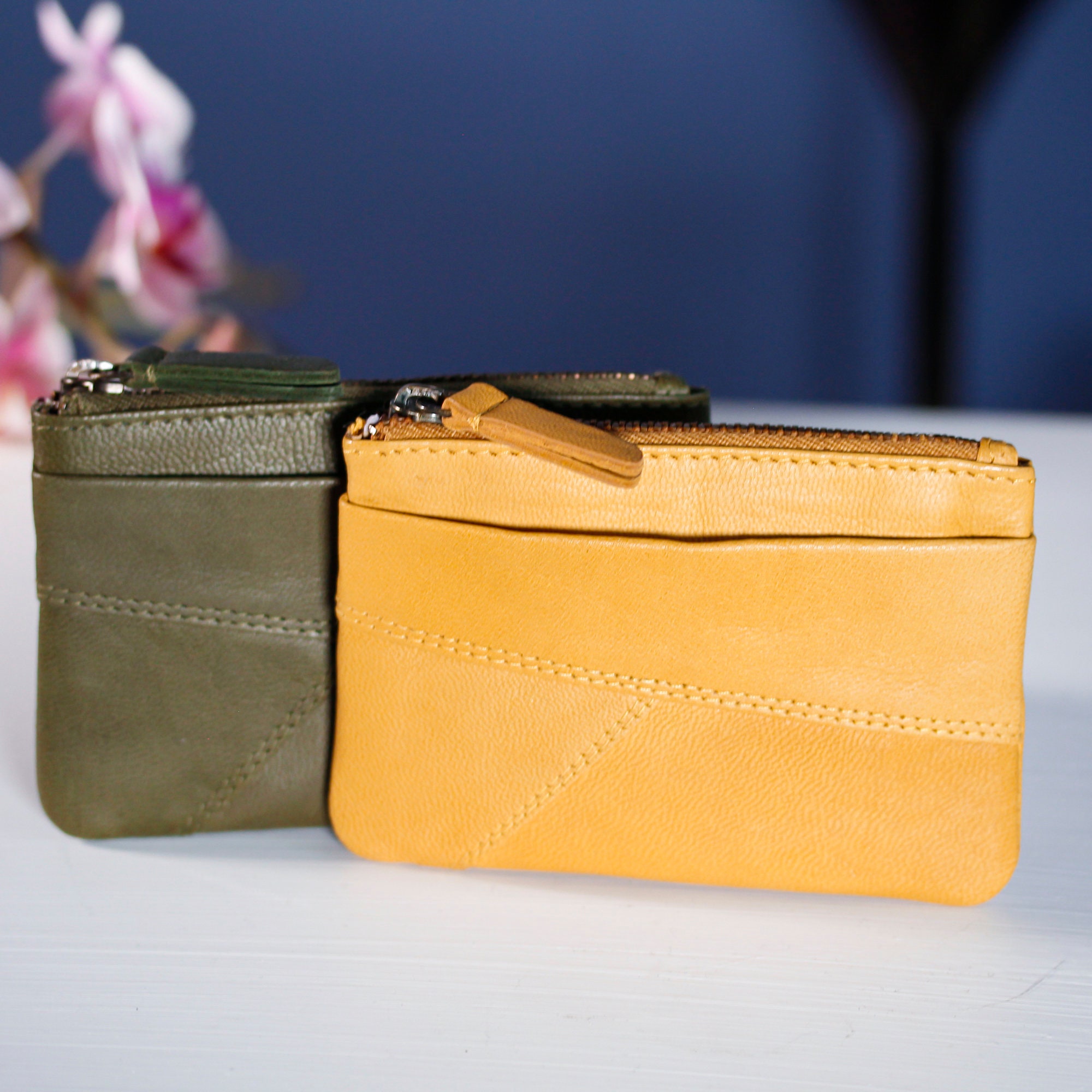 Portamonete A Forma Di Cuore In Vera Pelle – Piccola Custodia Morbida Di Prime Hide – Regalo Per Mamma, Zia, Sorella – 5 Colori – In Scatola - Italia - Foto 5