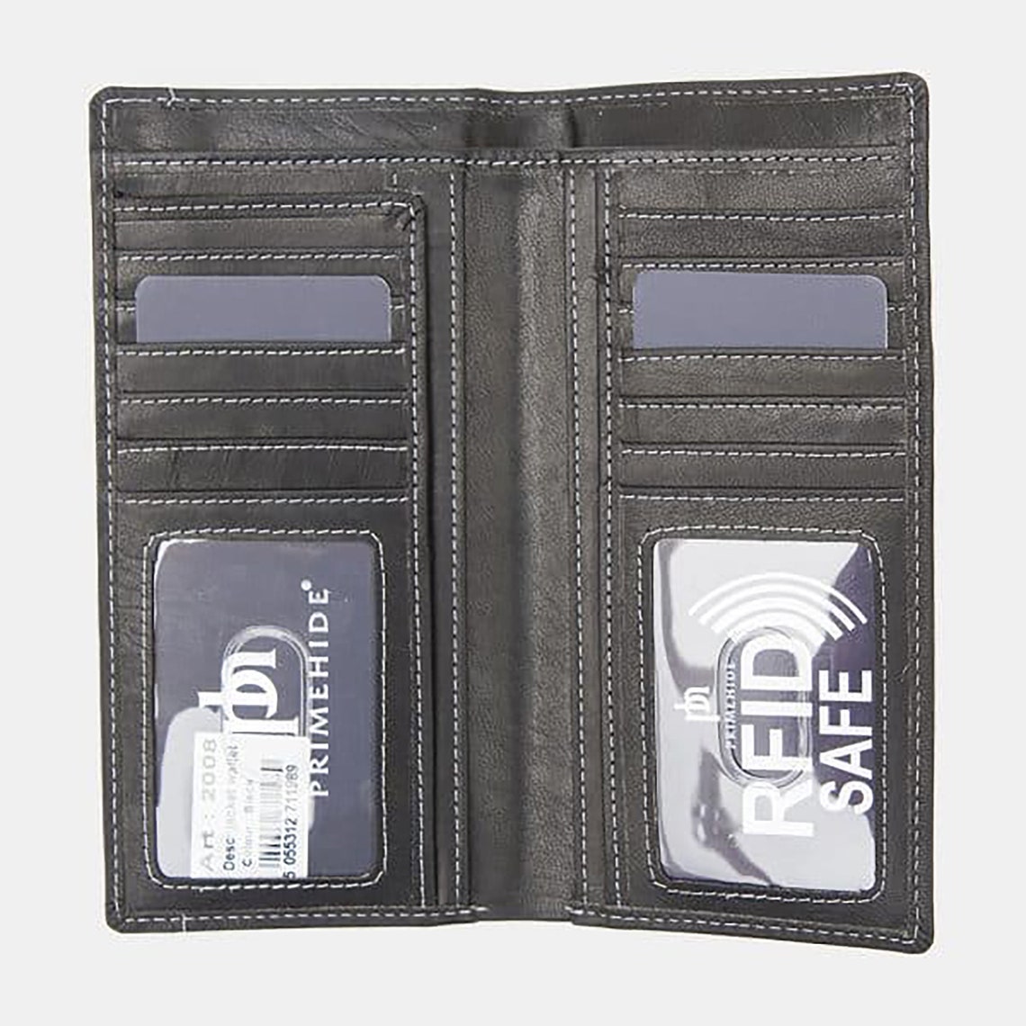 Mens Leather Jacket Wallet Slim Suit Wallet RFID Blocking Etsy