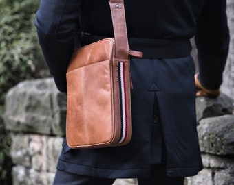 Mens Messenger Bag, iPad Satchel, Man Bag, Gifts For Him, PRIMEHIDE Leather Bags For Men