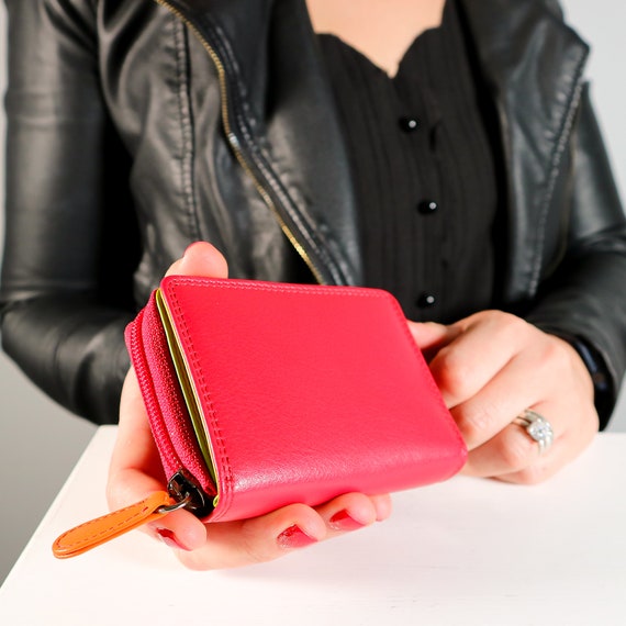 DIENQI Top Quality Wallets Men Money Bag Mini Purse Male Vintage Brown Leather  Rfid Card Holder Wallet Small Smart Wallet Pocket