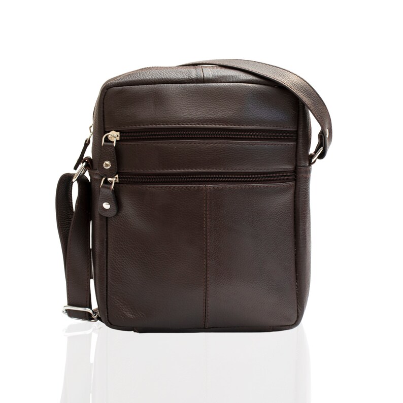 Man Bag Leather Bag for Travel Crossbody Leather Men Shoulder Bag