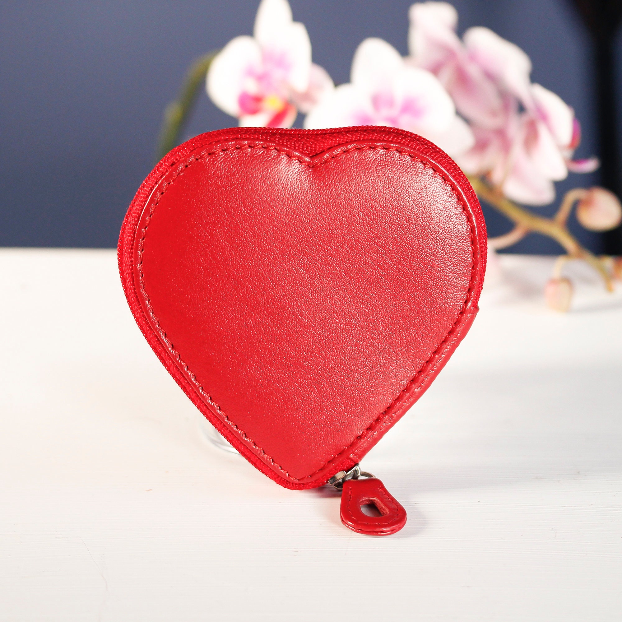 Heart Pouch, Coin Purse for Women, Heart Shaped Coin Purse