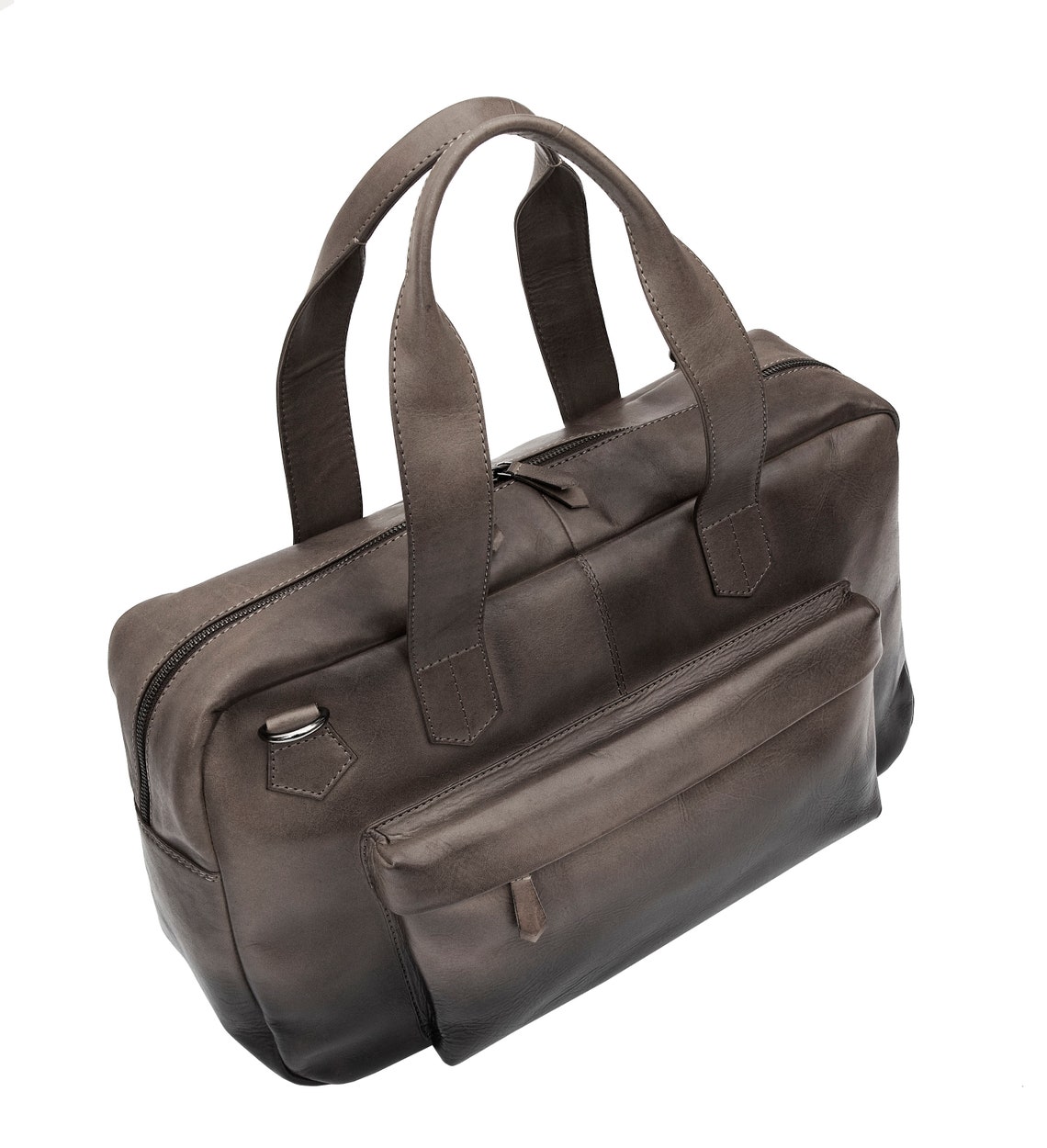 Womens Small Leather Holdall Travel Duffle Bag Weekend Gym Etsy