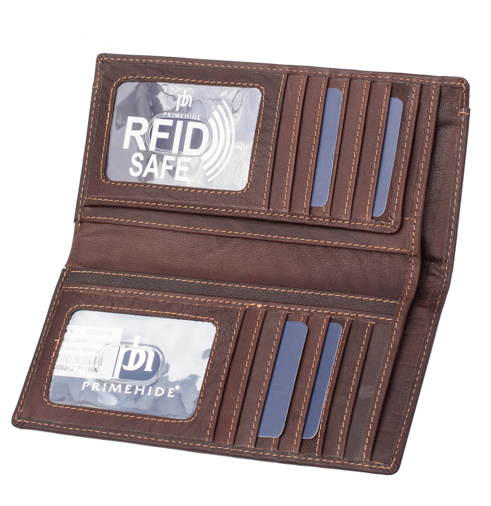 Mens Leather Jacket Wallet Slim Suit Wallet RFID Blocking Etsy