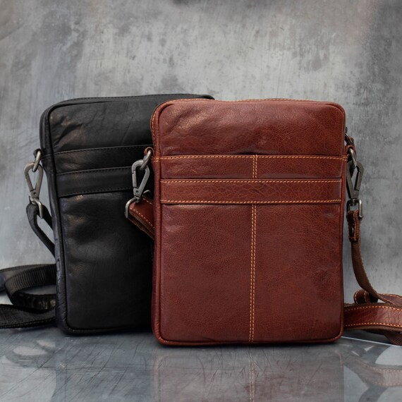 Mens leather flight bag cheap