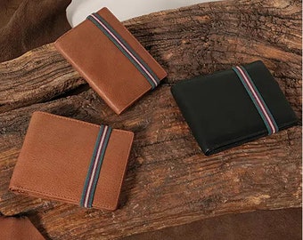 Leather Card Wallets For Men, Credit Card Holder, RFID Card Holder, PRIMEHIDE Leather Card Wallet, Gift For Him