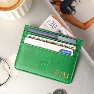 Echtleder Kartenhülle RFID Mini Pocket Wallet Kreditkartenhalter für Frauen Kleine Leder Brieftasche Schlank Leder Kartenhalter Kleines Leder Geschenk