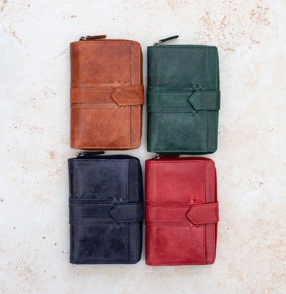 leather designer ladies wallet