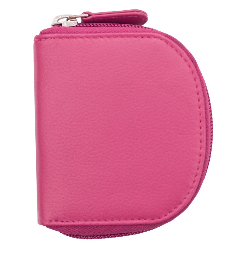 Leather Coin Purse Wallet Small Travel Change Purse Secure Etsy UK