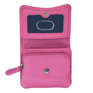 Personalised Wallet for Women RFID Small Leather Coin Purse Compact Card Holder Gift for Her UK image 12
