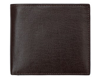 Bifold Premium Leather Wallet, RFID Men's PRIMHIDE Leather Wallet, Men Pocket Wallet, Handmade Wallet, 8 Card Slots Wallet, Unique Wallet