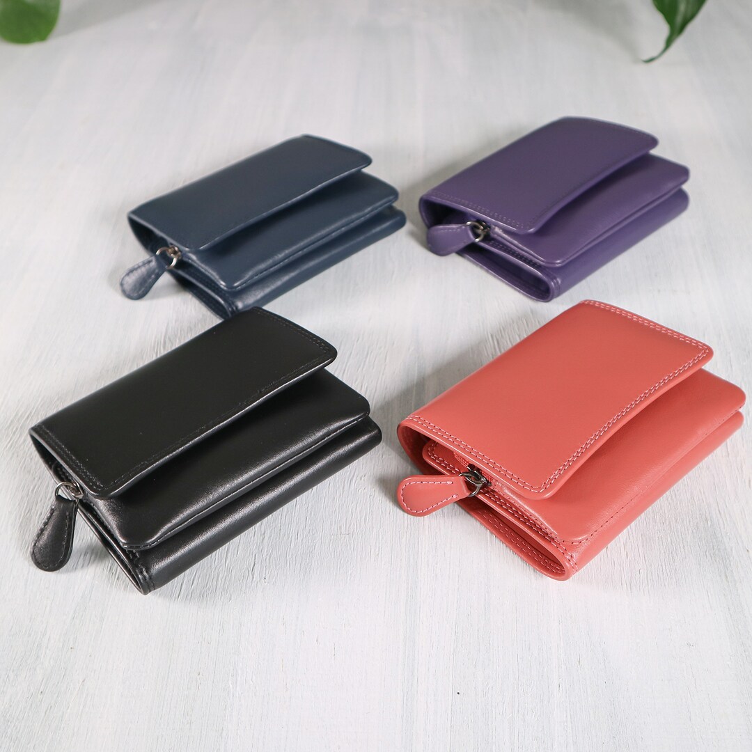 Purses for Women, RFID Ladies Wallet Purse, Best Holiday Gifts, Small Trifold Wallets for Women