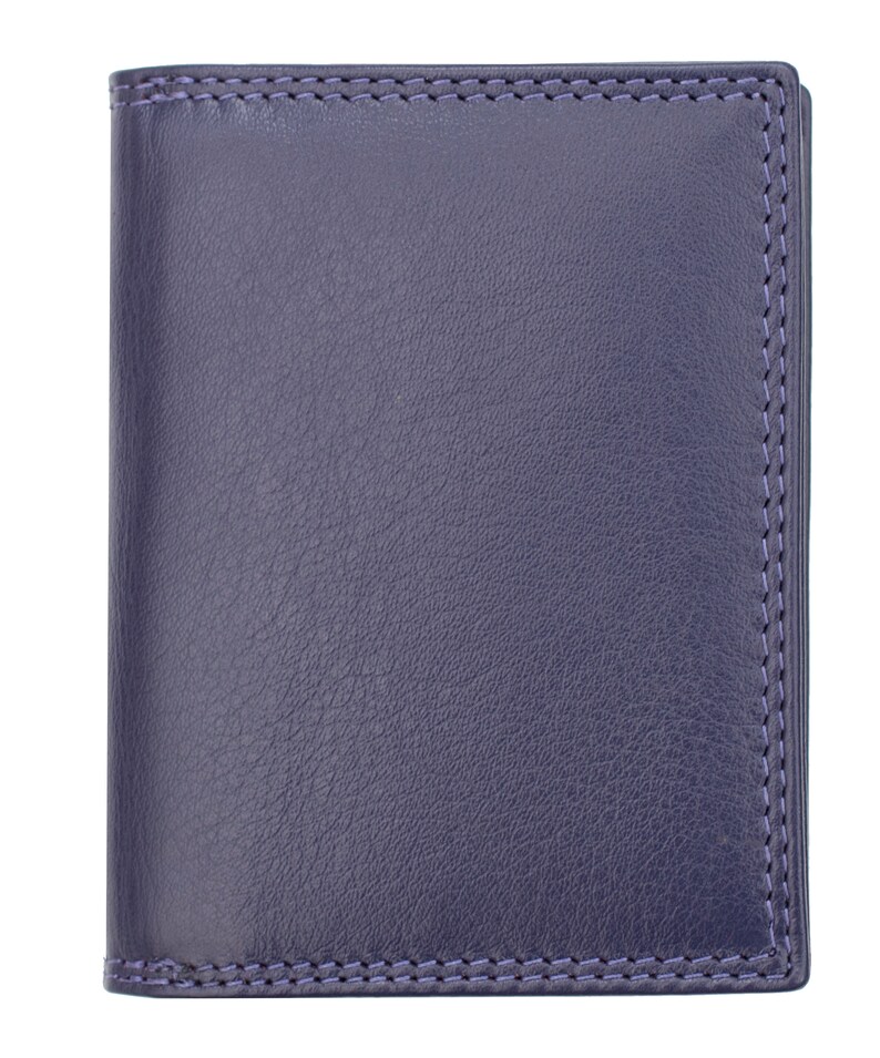 Womens Leather Card Holder Wallet RFID Blocking 11 Card Etsy