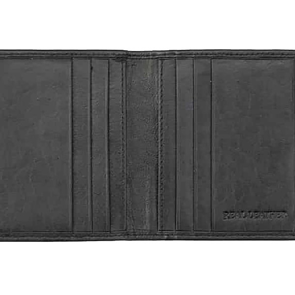 Primehide Carbon Fibre And Leather Mens Wallet - Super Secure RFID Blocking