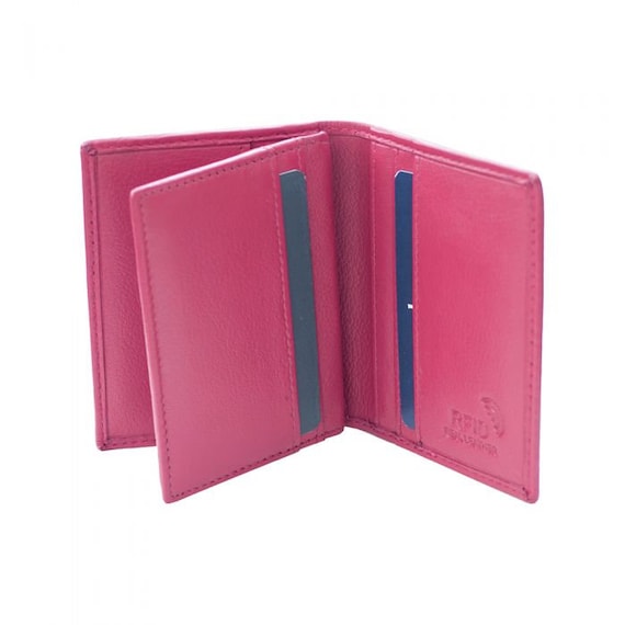 Porta carte di credito per donna Portafoglio RFID Porta carte in