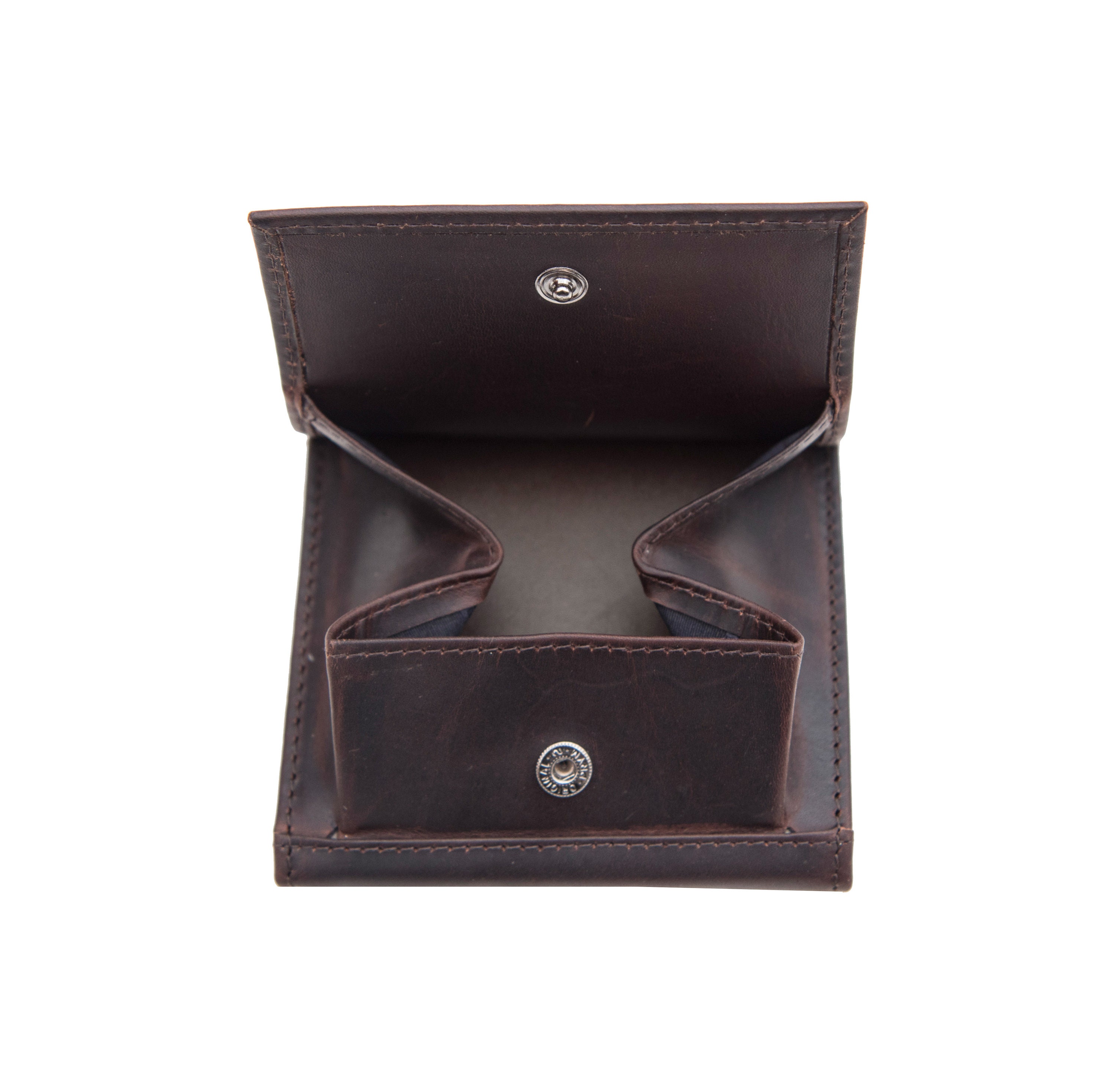 Mens Leather Coin Tray Wallet RFID Blocking Large Coin Etsy Singapore