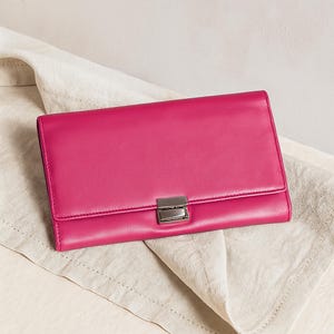 Travel Document Case RFID Passport Wallet Leather Pouch