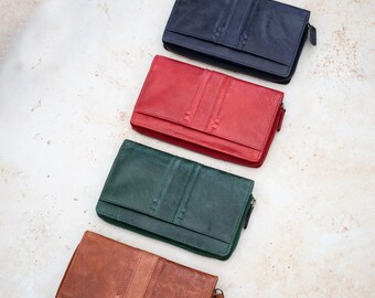 Leder Geldbörsen für Frauen Brieftaschen für Frauen Weiche Leder Geldbörse Damen Brieftasche RFID Geschenke für sie Minimalist Bifold Geldbörse Kreditkartenhalter
