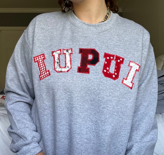 Custom Patchwork College Crewneck - Etsy