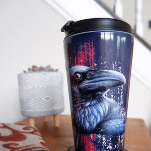 Raven Tumbler Cup (Stainless Steel, Insulated)