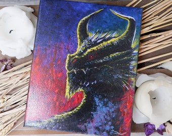 Chaos King - Giclée Canvas Print