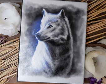 Wolf's Dream - Giclée Canvas Print