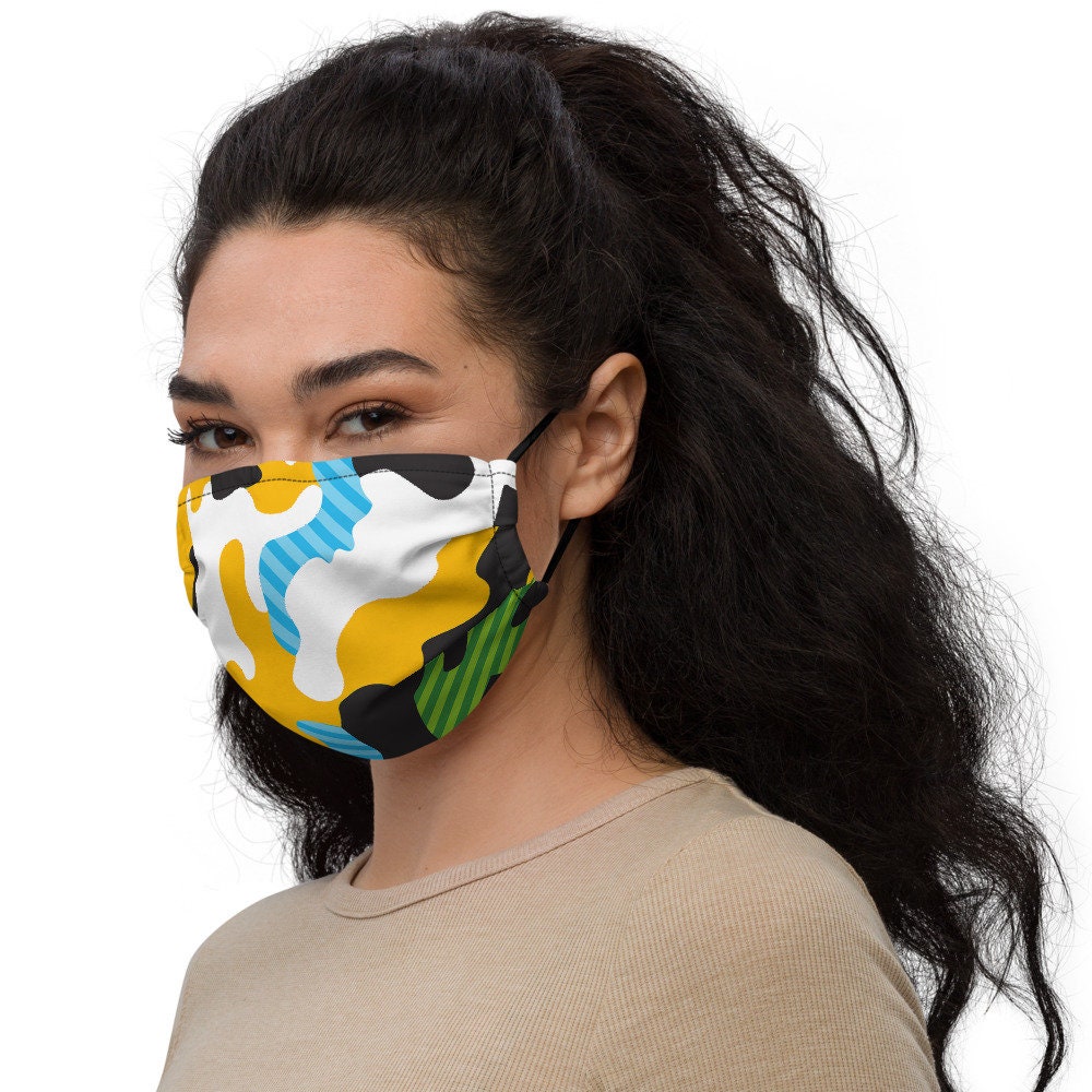 Ice Cream Premium Face Mask Washable and Reusable Etsy