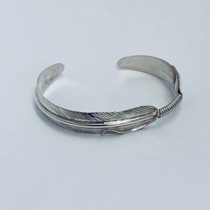 Feather Cuff Bracelet