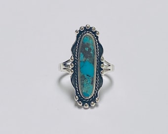 Western Turquoise Ring