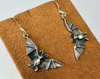 Boucles d'oreilles chauve-souris pendantes