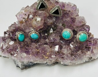 Silver Rope Studs
