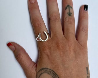 Minimalistischer Ring aus Sterling Silber