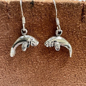 Manatee Earrings