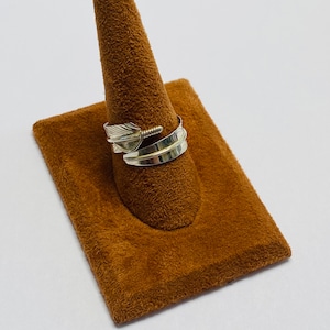 Verstellbarer Sterling Silber Federring
