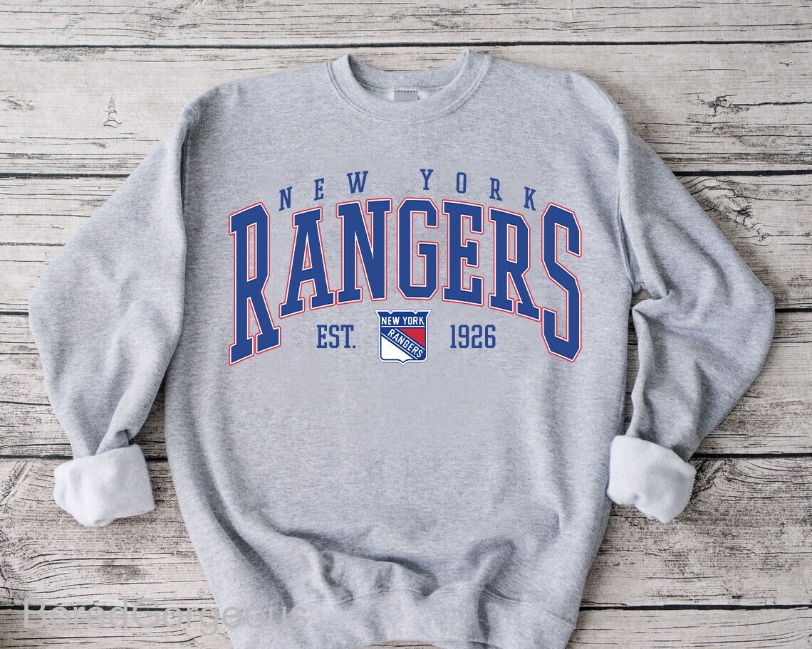 Old Time Hockey, Shirts, Ny Rangers Full Zip Hoodie Jacket Mens L Euc