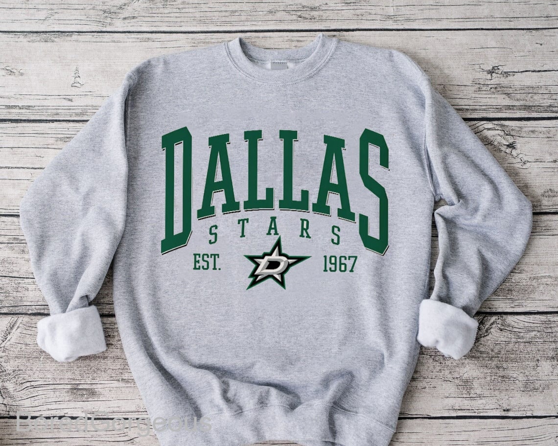 Old Time Hockey Jersey Dallas Stars Texas Pullover 2XL Extra Large Unisex  New