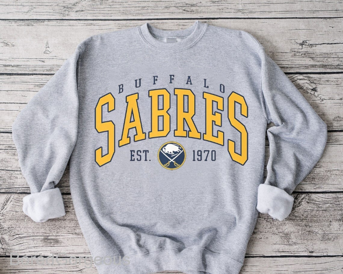 Antigua NHL Buffalo Sabres Women's Action Pullover, Grey, Small, Cotton