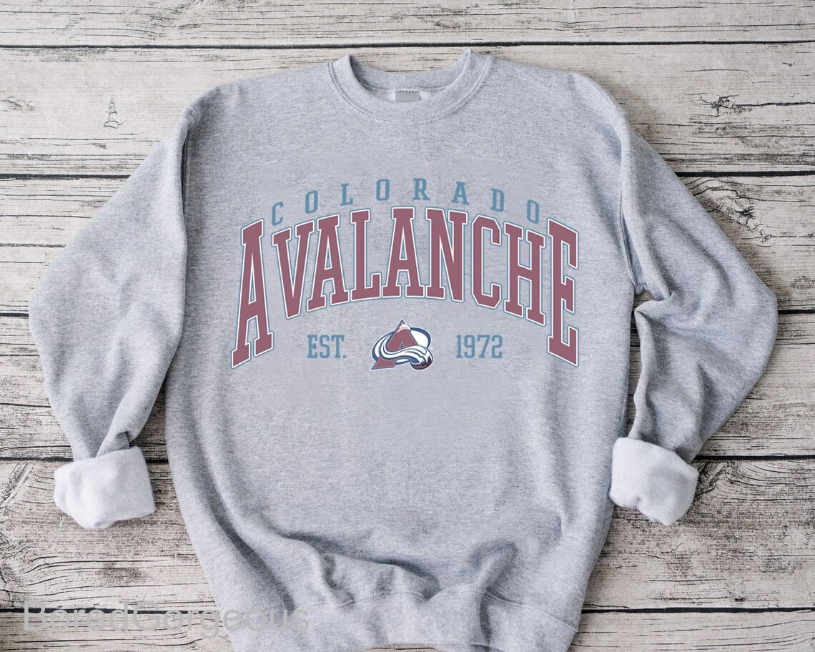 Antigua NHL Western Conference Small Logo Absolute Hoodie, Mens, L, Colorado Avalanche Navy