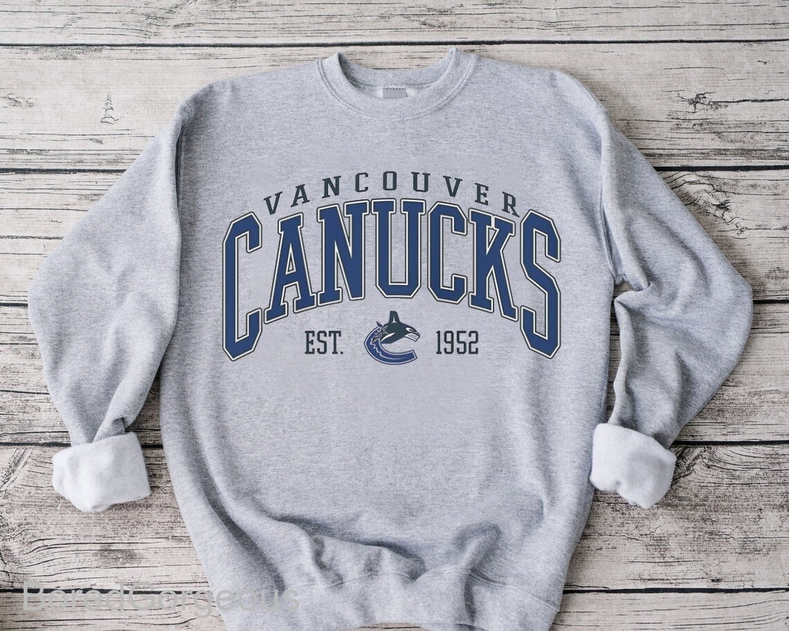 Vancouver Canucks Hockey Hoodie, Blank Canucks Hoodie Jersey