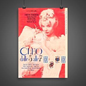 Cleo from 5 to 7 (1961) - Vintage Italian Movie Poster