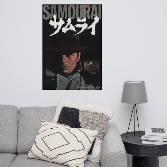 Le Samourai (1967) - Vintage Japanese Movie Poster (70x100cm) - Etsy
