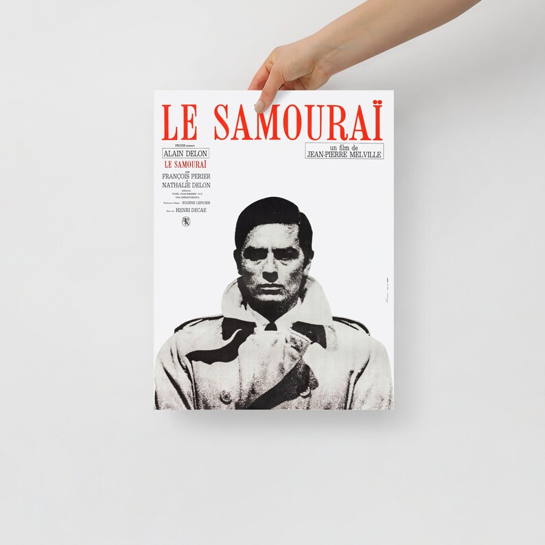 Le Samourai (1967) - Vintage French Movie Poster