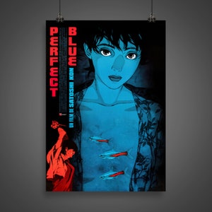 Prague Perfect Blue Movie Poster 24X36 Inches Nil