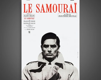 Le Samourai (1967) - Vintage French Movie Poster (61x91cm)