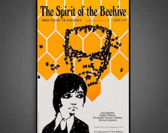The Spirit of the Beehive (1973) - Vintage Movie Poster - Etsy