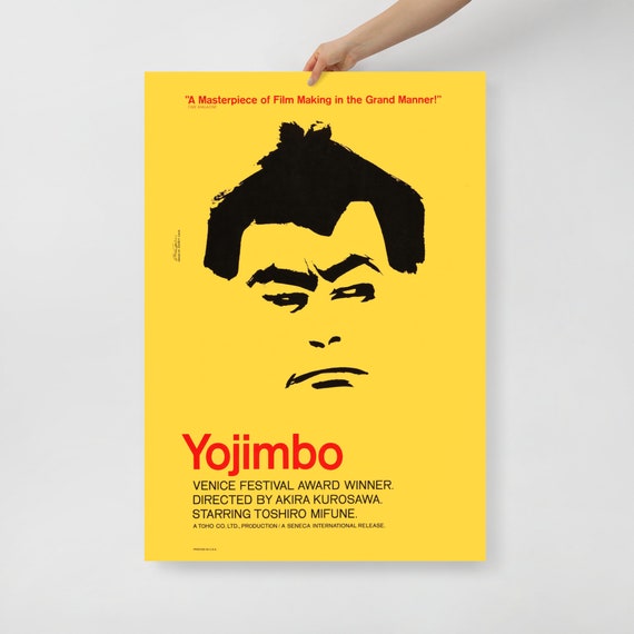 Yojimbo (1961) - Vintage Movie Poster - Etsy