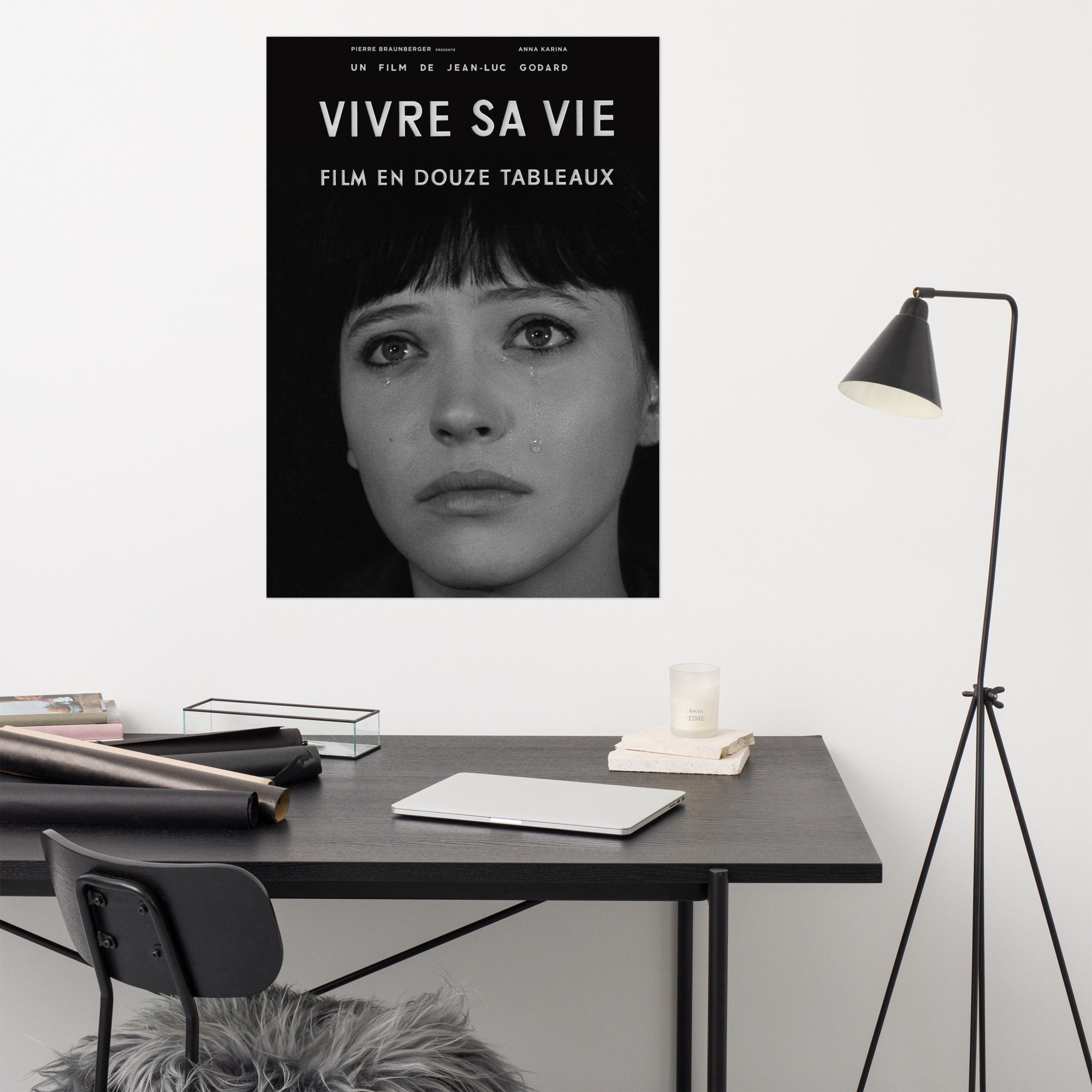 Vivre Sa Vie (1962) - Movie Poster - Etsy