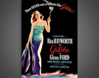 Gilda (1946) - Vintage Movie Poster